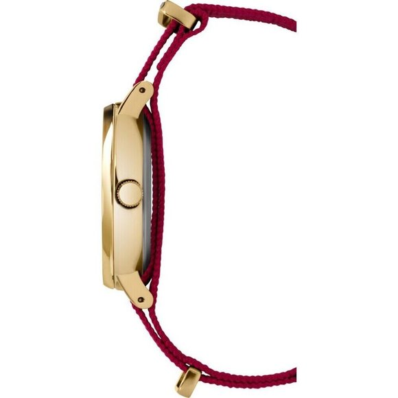 $159 MSRP- Timex Fairfield Women\'s Gold-Tone Swarovski Analog Watch Nylon Strap main image 5
